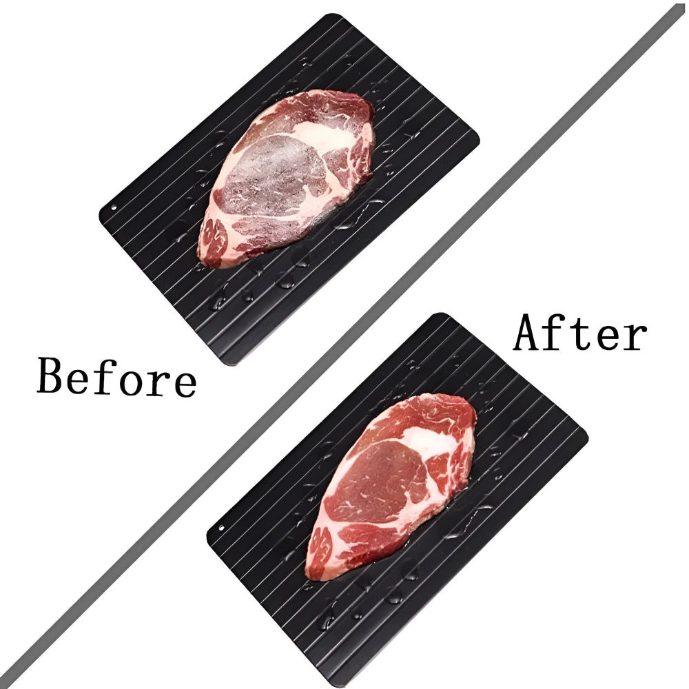 Aluminum Defrosting Tray for Kitchen Use