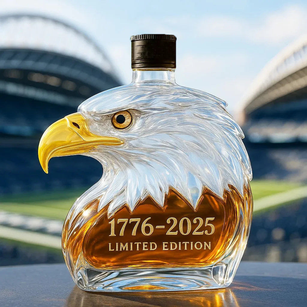 Bald Eagle Whisky Bottle