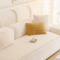 Soft Plush Microfiber Sofa Cover