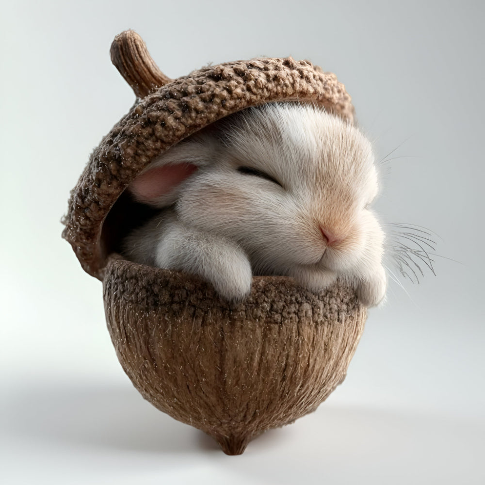 Christmas Ornaments Woodland Animal Acorn Tree Decor