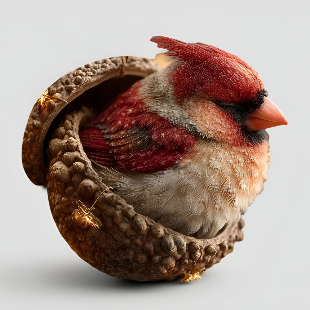 Christmas Ornaments Woodland Animal Acorn Tree Decor