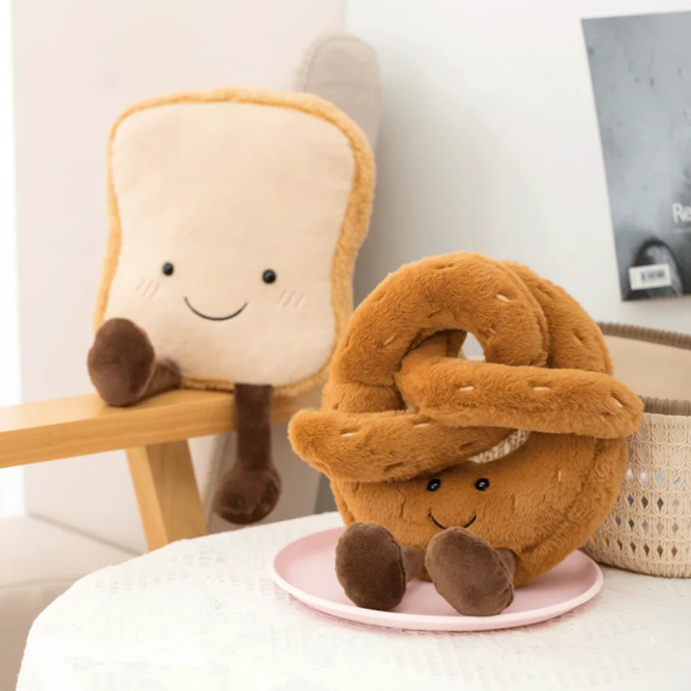 Plush Toy Food Shape Cute Design Pillow