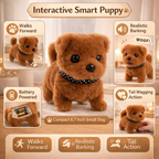 Dog Toy Interactive Puppy Robot Plush Walking Barking Pet