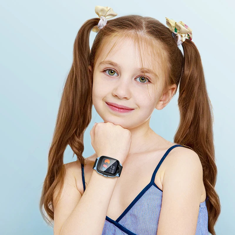 KidSafety | Kids 4G GPS Smartwatch Tracker with 1.69" HD Touch Screen and SOS