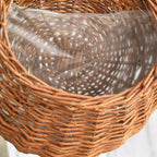 Woven Wicker Hanging Basket for Storage