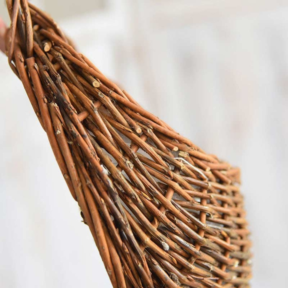 Woven Wicker Hanging Basket for Storage