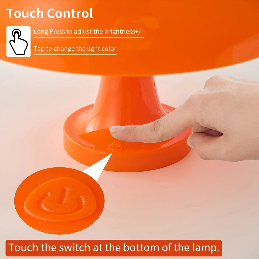 Classic Mushroom Table Lamp | Bauhaus-Inspired Decorative Light